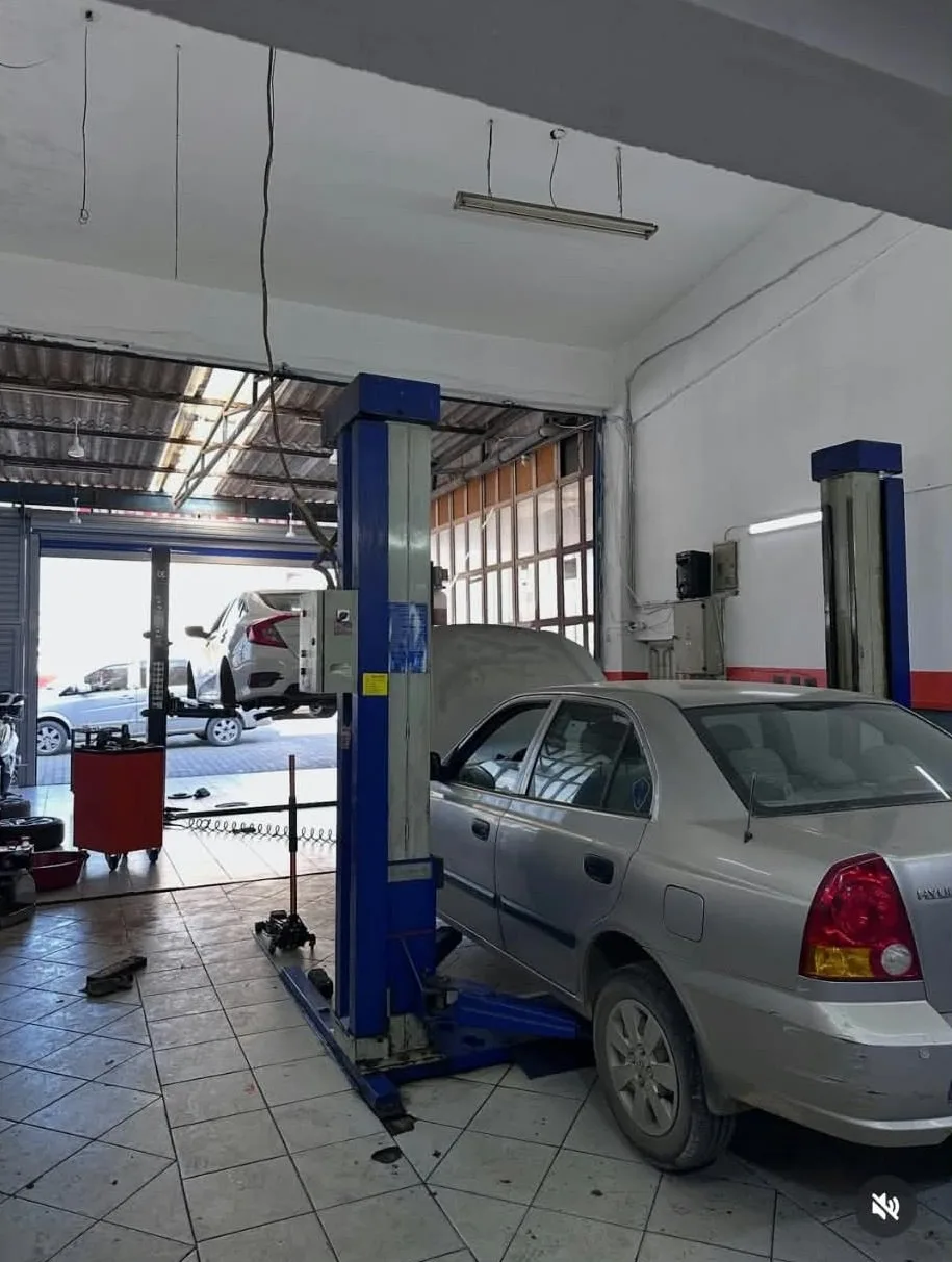 Araç bakım alanı